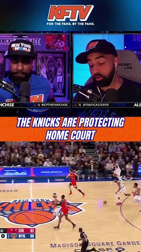 “The Knicks are 5-0 at home — and that’s how you build postseason DNA. You don’t just win, you make MSG a statement every night.” The bench is thriving: Hart, McBride, Shamet, Clarkson 8-15 3FG vs. the Wolves 🏀 KFTV Alex on why home court has to mean something. | Knicks Fan TV