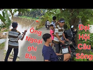 Một ngày đi câu dạo. Câu cá tra con sông HOT nhất SÓC TRĂNG | Săn bắt SÓC TRĂNG |