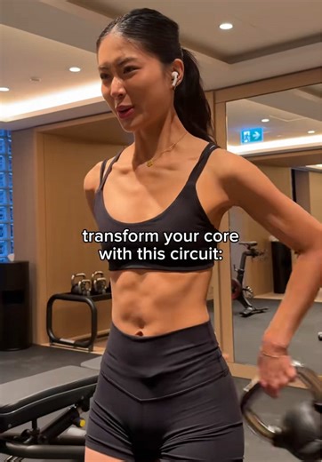 This full body workout keeps your core engaged every rep Stronger waist better results, faster. 👉 Full 12-Week Program 🔗 Link in bio. Follow it step-by-step. #fullbodyworkout #corecircuit #coreworkout #womensfitness #fitnesstips