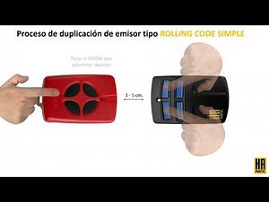 PROCESO PARA COPIAR MANDO DE GARAJE APRIMATIC CON HR MULTI2