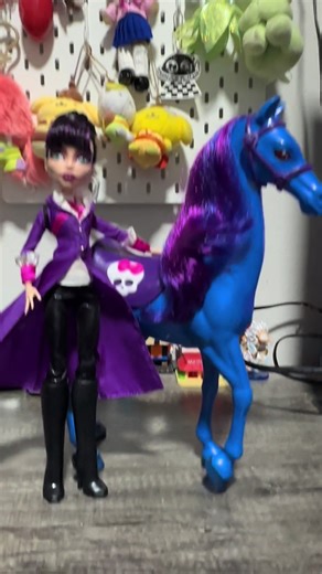 Headless Headmistress Bloodgood 🏇. Now my dolls are going to be in their best behavior now that their principal has arrived. #monsterhigh #headmistressbloodgood #nightmare #fyp #viral