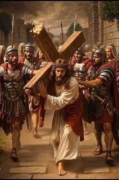 Station 2: Jesus Carries the Cross | Powerful Biblical Scene After Pilate’s Judgment