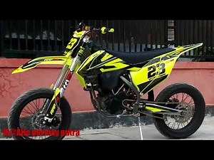 Yamaha Scorpio 225 Modifikasi Paling Keren, Jadinya Trail Palin Keren !!