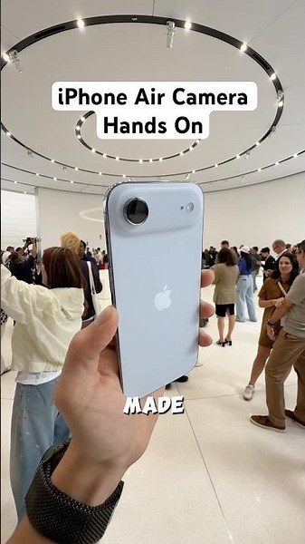 iPhone Air - Is One Camera Enough? 🤔