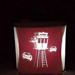 Animated gif box #showandtell #adafruit6secs