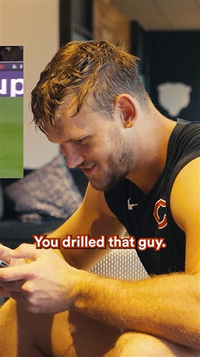 NFL Players REACT to BIG Rugby Hits #chicagobears #rugby | Courtney Lawes Highlights