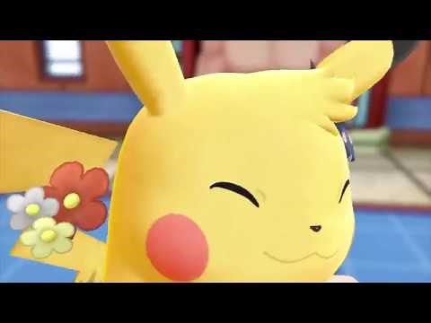 Pokemon let's go Pikachu - Cute Moments