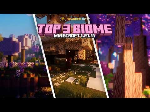 TOP 3 Biome Mods For Minecraft Fabric 1.21.11