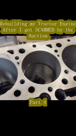 Rebuilding my Tractor Engine After I got SCAMMED by the Auction (4) | Engine Rebuild Guy | Facebook