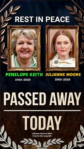 💔🕊️ A television legend remembered… Dame Penelope Keith, beloved for her iconic roles in The Good Life and To the Manor Born, has passed away at 86 📺✨ #PenelopeKeith #GoodLife #RIPLegend #ClassicTV #Foryou