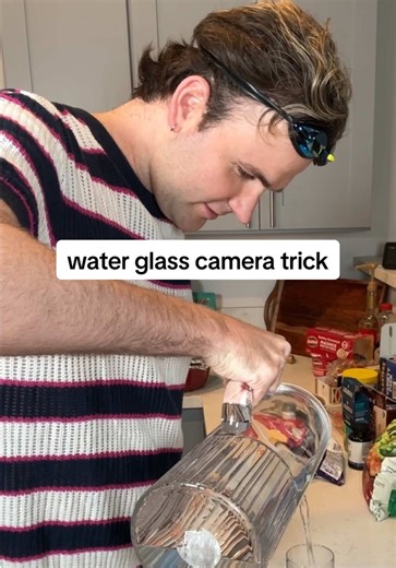 Mastering the Water Glass Camera Trick