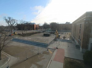 Work on the new donor-funded alumni center is progressing nicely. Watch how much has changed in the past week alone. Once complete, the center will be an important link between the university, MSUM alumni and the greater community. More: 🔗https://www.mnstate.edu/visitors/alumni-center/ | Minnesota State Moorhead