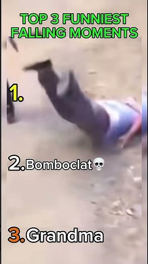 TOP 3 FUNNIEST FALLING MOMENTS😂💀…if u laugh u go to hell🤣