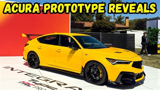 Acura Integra HRC Prototype + Performance EC Concept: Design and Performance Redefined