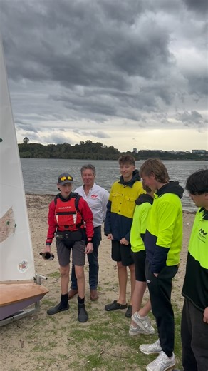 🚤 Official Christening of Barney! 🦖🦕🌊 We’re thrilled to celebrate the official christening of Barney with a splash of non-alcoholic champagne! 🍾 Our first Sydney build of 2025 and the third Sunday build for the Wright of Passage program is officially ready to sail. A heartfelt thank you to program coordinator Shane Greaves, all our dedicated volunteers, and our incredible partners who make this program possible: • Woolwich Dock • Noakes Group • Concord & Ryde Sailing Club • Ronstan • Sector