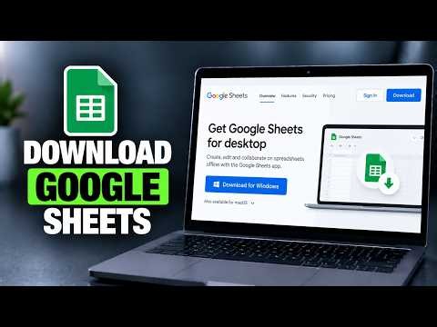 How To Download Google Sheets On PC/Laptop (2026)