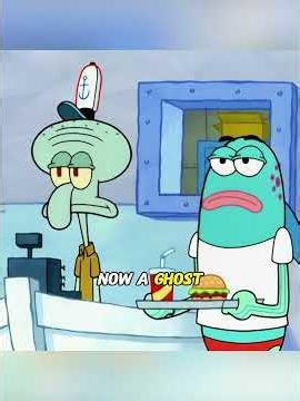 SpongeBob Turns into a Ghost #story#spongebob