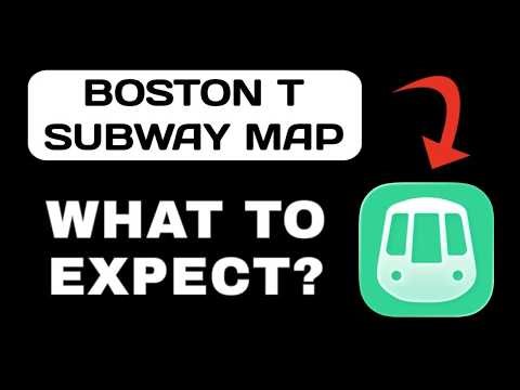 Boston T Subway Map App Overview - What To Know