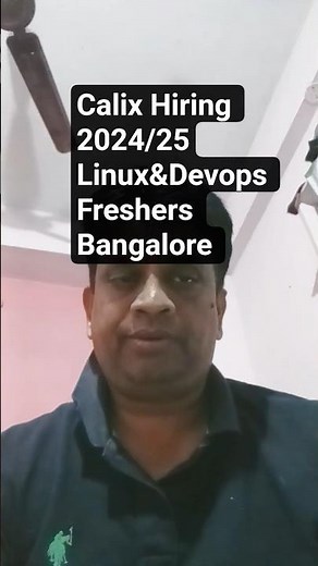 Calix Hiring Graduate Trainee 2025 | Bangalore | Devops&Linux | Freshers Eligible