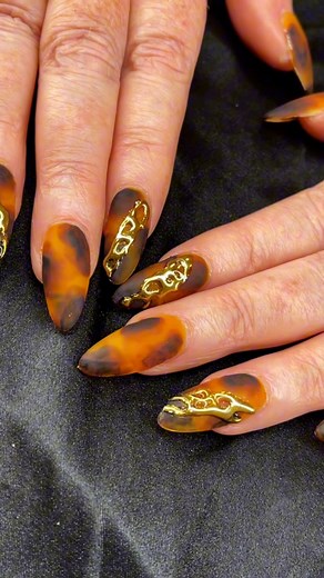15K views · 296 reactions | Nail Consultation Matte tortoise shell...