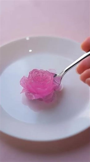 Flower Jelly 🌸✨ #jellyart #jelly #flowerjelly