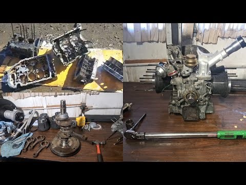 AIRCOOLED VW ENGINE BUILD - BUILDING a New VW 1641cc Engine