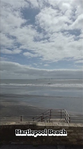 Hartlepool Beach #beach #harlepool #UK #sea #uk