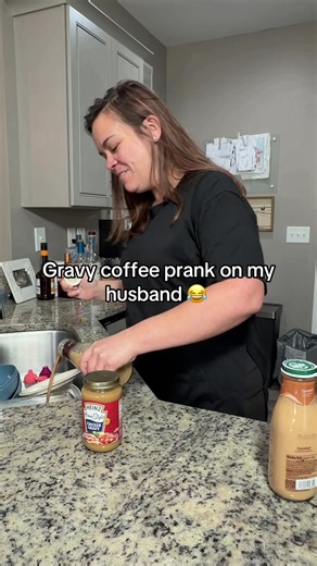 Hilarious Gravy Coffee Prank on My Husband 😂