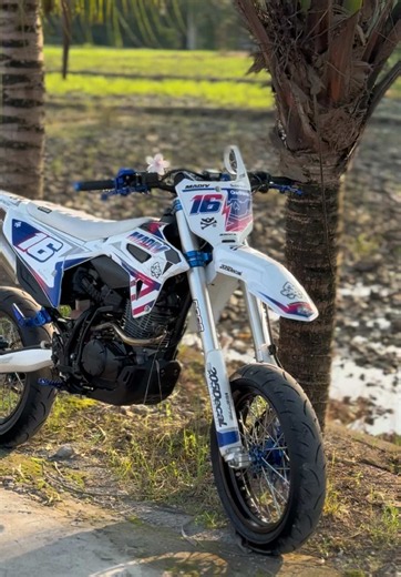 CRF 150 Supermoto: Tinggi Setinggi Pohon Kelapa