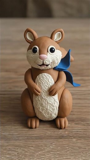 Clay squirrel