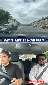 46K views · 184 reactions | Was it safe to move off? #safedrivinghabits #drivungschool #drivinglessons #drivingawareness #learningtodrive #expertadvice | LearnDriving.uk | Facebook