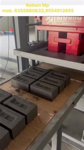 Fly Ash Bricks Making Machine Shree Krishna Eng works Ahmedabad Mob. 6355860633,9554913655 Ratlam MP
