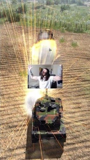 Leopard Tank vs Abrams 💥 #warthunder #calltoarms #tankbattle