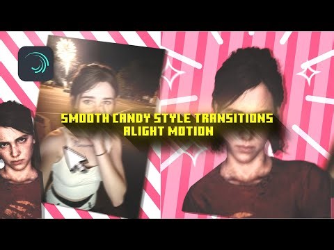 Smooth AE Style Candy Transitions ✨ | Alight Motion Tutorial