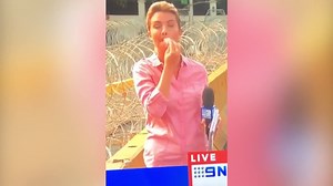 Channel Nine live TV cross to Indonesia goes wrong