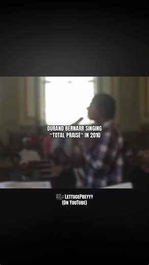 I’ve been meaning to share this in honor of Richard Smallwood 🕊️. I’ve been obsessed with this video of Durand Bernarr singing “Total Praise” for YEARS! Watching his older YouTube covers/vlogs is really one of my favorite things to do in my downtime.