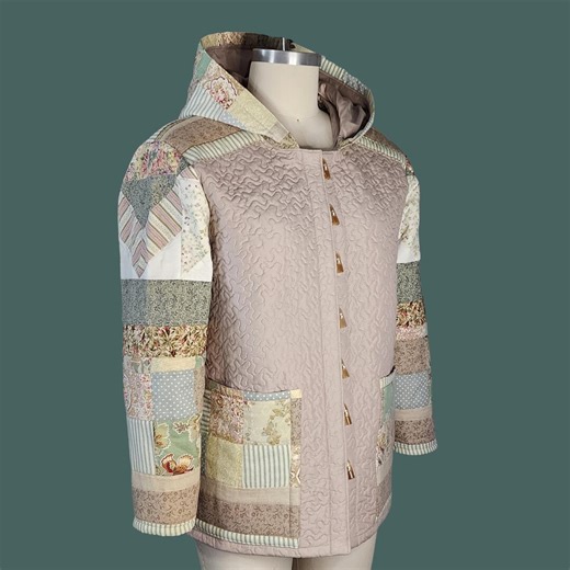 Quilt Coat Made From Upcycled Quilts - Etsy