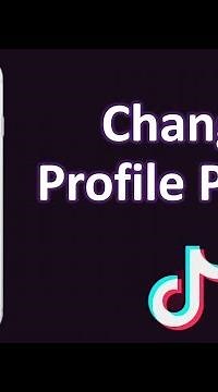 How To Change Profile Photo TikTok (Updated Link In Bio)