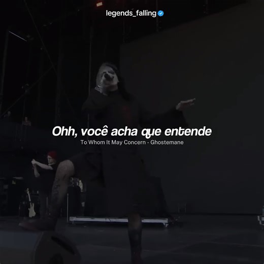 Legends falling💫{OFICIAL} on Instagram: "GHOSTEMANE - To Whom It May Concern #ghostemane #trapmetal #fanpage #fypage #blackmage"