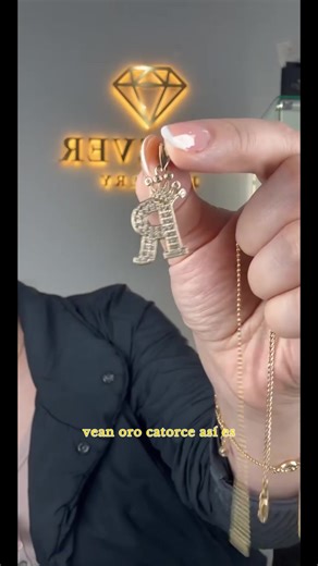 Customizable 14KT Gold Alphabet Pendant