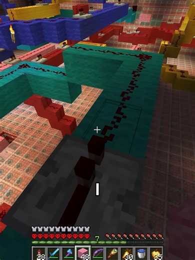 I Got Hunted by a Minecraft Redstone Genius Part 4 #fyp #minecraft #parrotx2