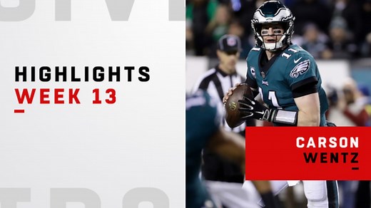 Carson Wentz's best throws vs. the Redskins | Week 13