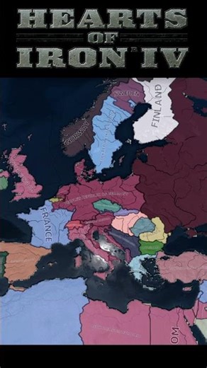 Timelapse HOI4 - #shorts