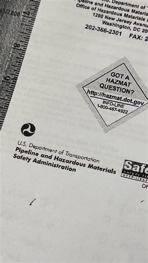 air tanah on Instagram: "🇺🇸 Day 1 — U.S. DOT HAZMAT Training Building safety from the core — where every cylinder tells a story of pressure, precision, and protection. 💡 Hazardous Materials Safety Administration (HMSA) Setting the standard for safety — from transportation to the depths of the ocean. 🌊 🔹 “Safety Under Pressure — Because Every Breath Counts.” 📍 @scubaworld_dive_center"