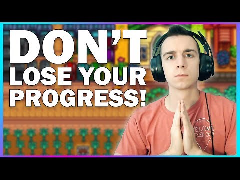 How To BACK UP YOUR STARDEW VALLEY SAVE | Play Old Versions of Your Farm