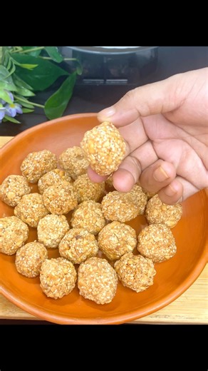 24K views · 154 reactions | Healthy and tasty Laddu with peanut and sesame seeds | বাদাম ও তিলের লাড্ডু | SALT- Cooking & Baking | Facebook