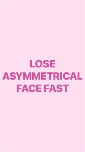 STUDIO by Margarita on Instagram: "💘 Save this to Lose Asymmetrical Face Fast in 2Min! 💘 yt: STUDIO by Margarita ✨ Find my cute OUTFIT at STUDIO by Margarita (link in bio) 🛍️ How to fix face asymmetry ✨ Asymmetrical face workout 🎀 #studiobymargarita #wellness #faceyoga #asymmetrical #asymmetry"