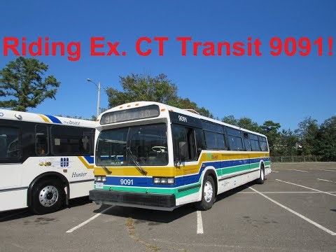 NeoplanDude | Riding Ex. CT Transit 1990 MCI Classic TC40-102A #9091 Through Central NJ!