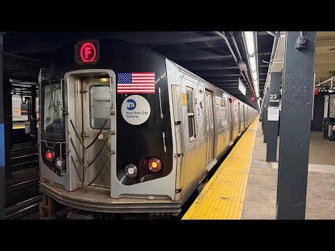R160, R179, & R211 A/C/E/F Train Action at 23 St