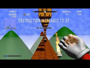 Super Mario Bros 1 (First Person) Level 1-1